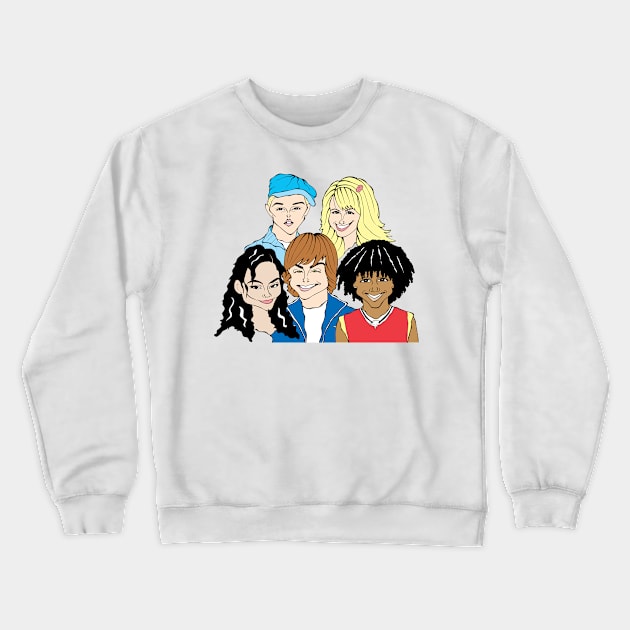 MUSIC TV SHOW!! Crewneck Sweatshirt by cartoonistguy